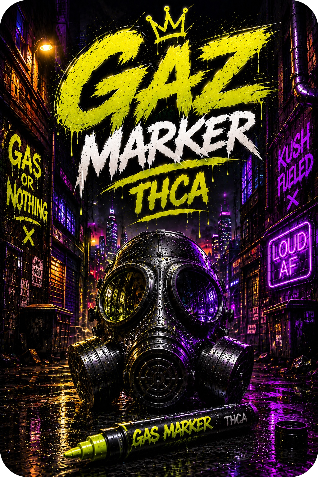 GAZ MARKER THCA – PREMIUM AAAA+