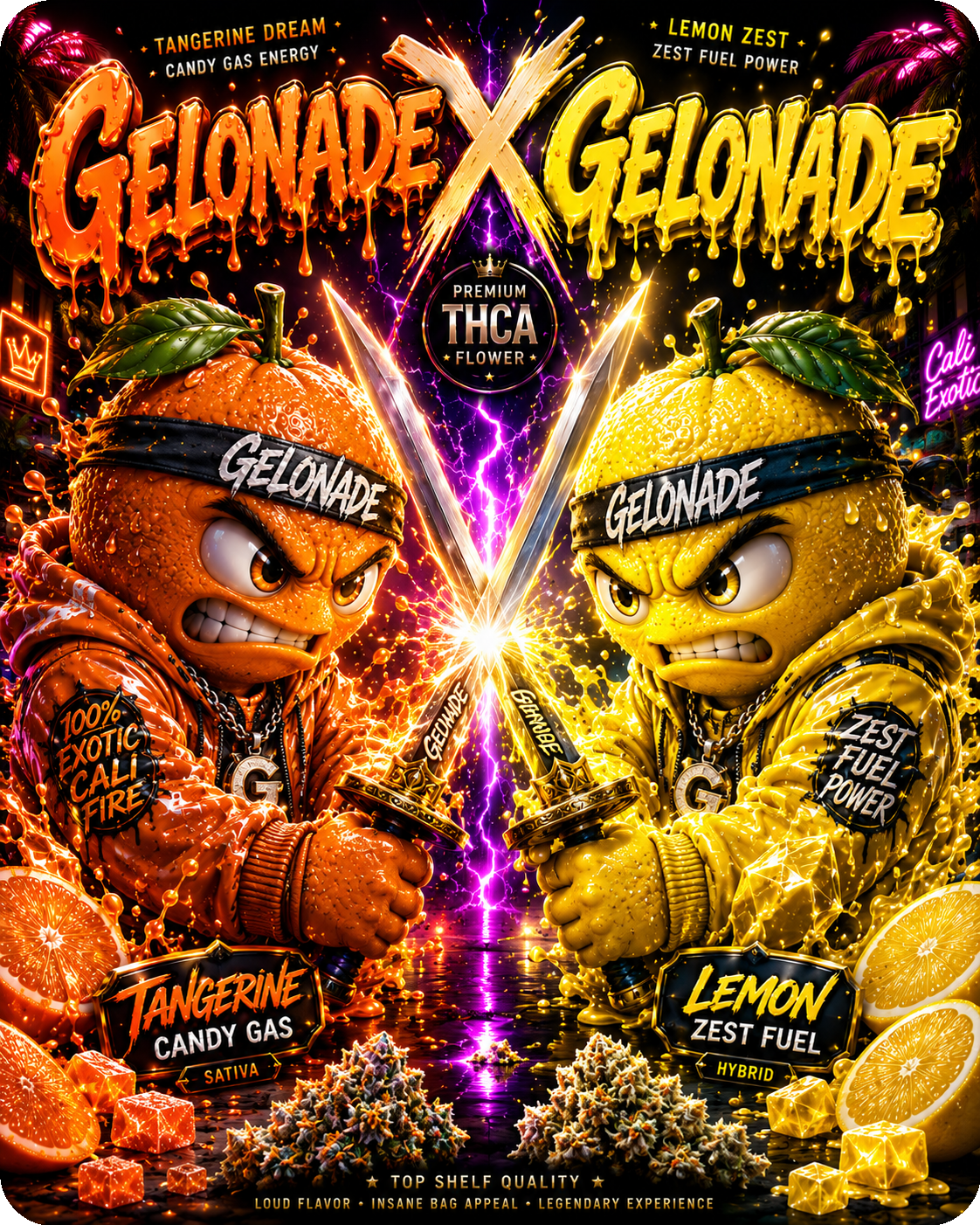 GELONADE X GELONADE FELURS THCA PREMIUM AAAA+