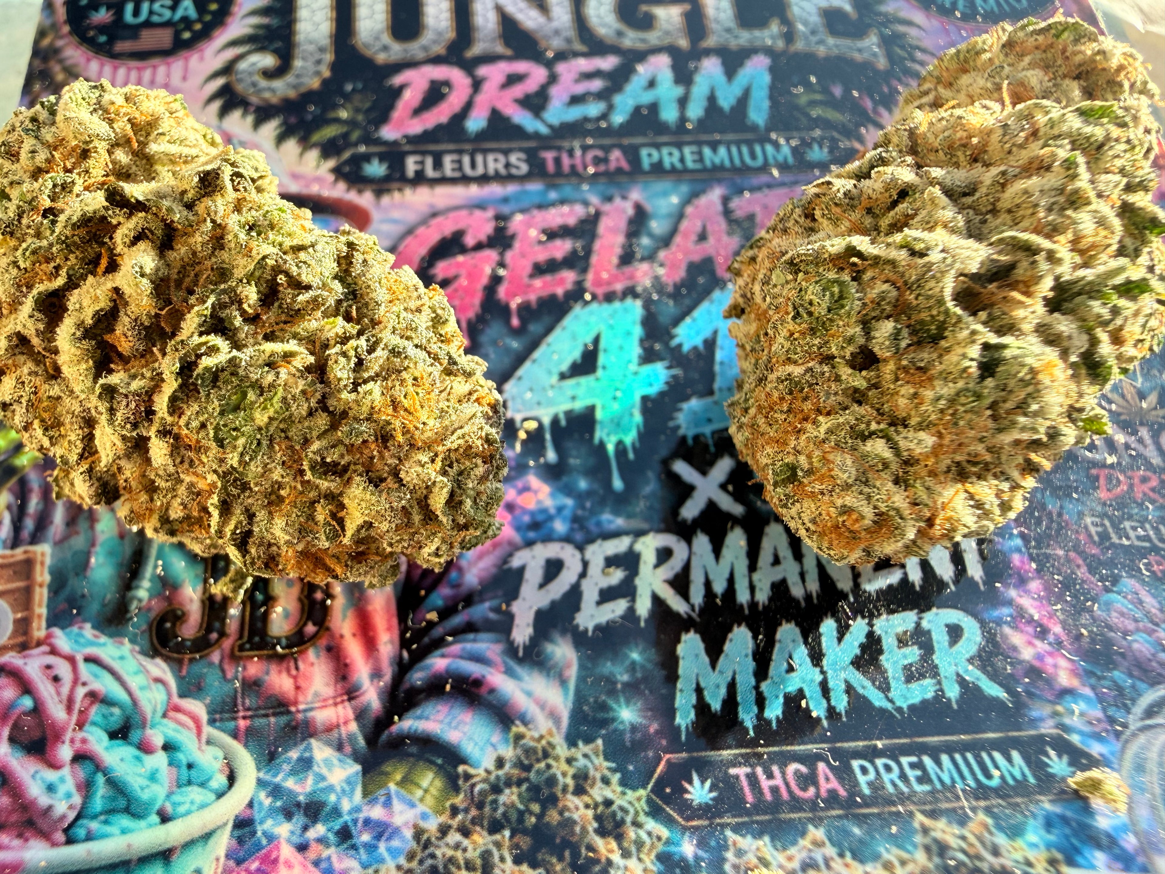 GELATO 41 × PERMANENT MARKER – FLEURS THCA PREMIUM AAAA+
