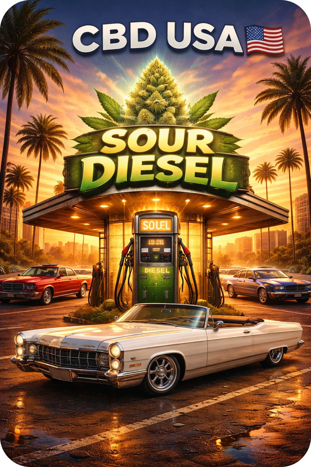 SOUR DIESEL CBD PREMIUM CALIFONIE