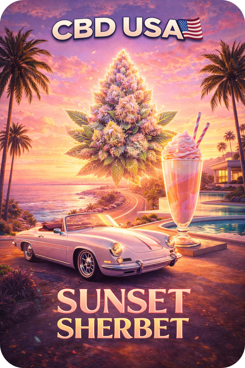 SUNSET SHERBET CBD PREMIUM CALIFORNIE
