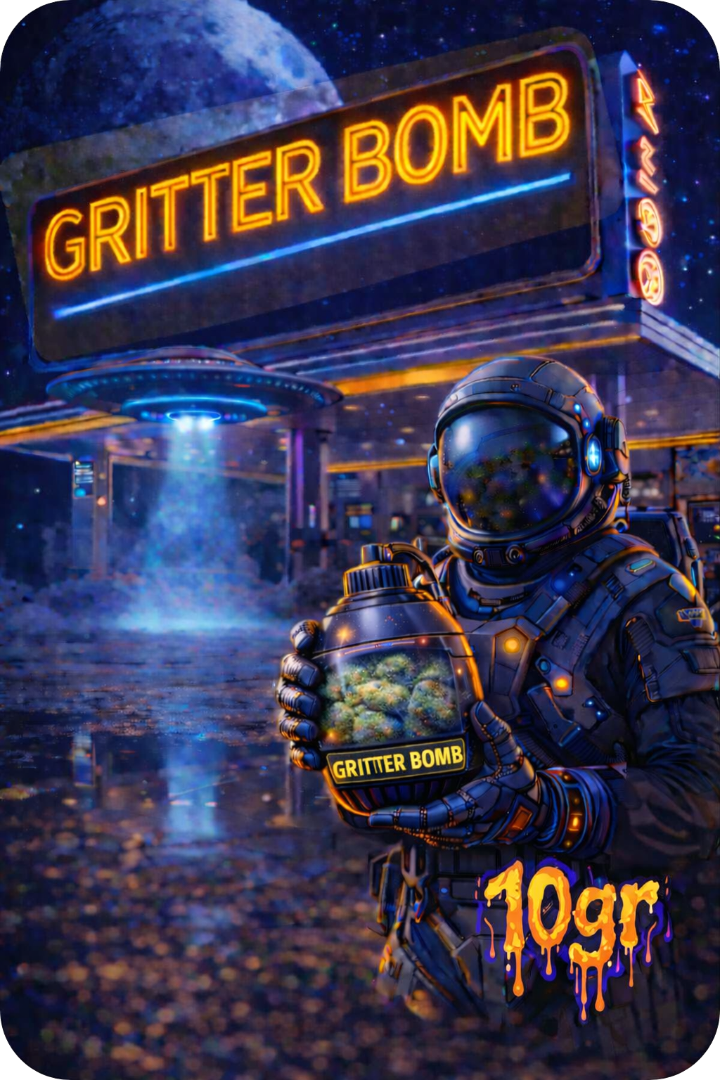 GRITTER BOMB FLEUR THCA PREMIUM AAAA+