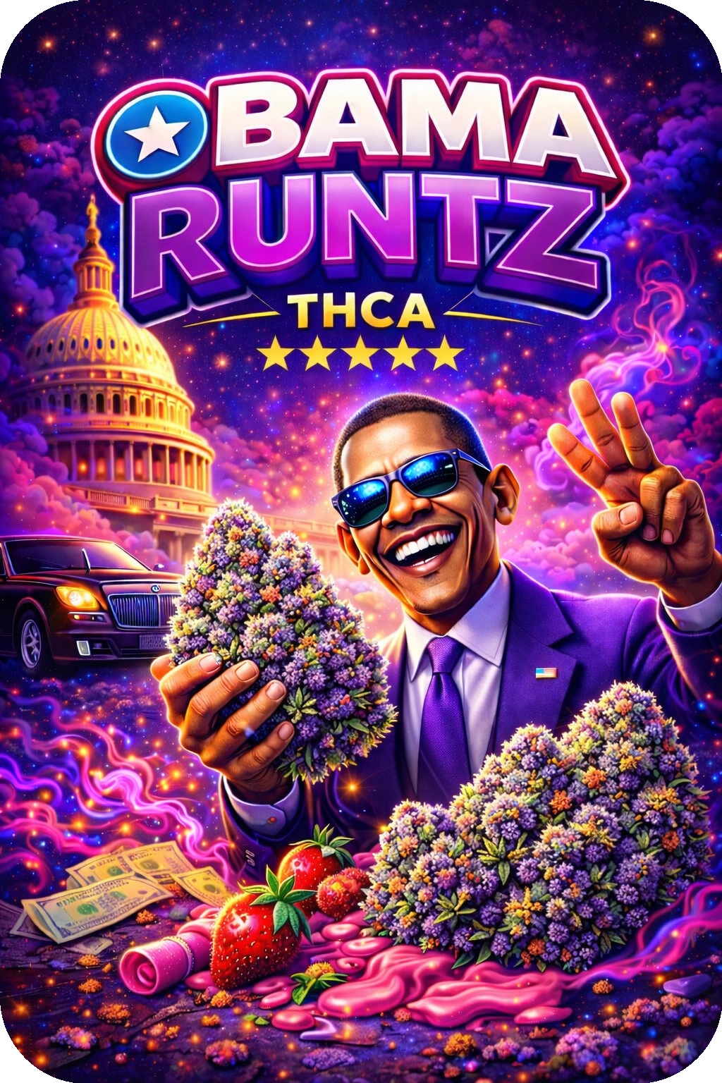 OBAMA RUNTZ THCA PREMIUM AAAA+