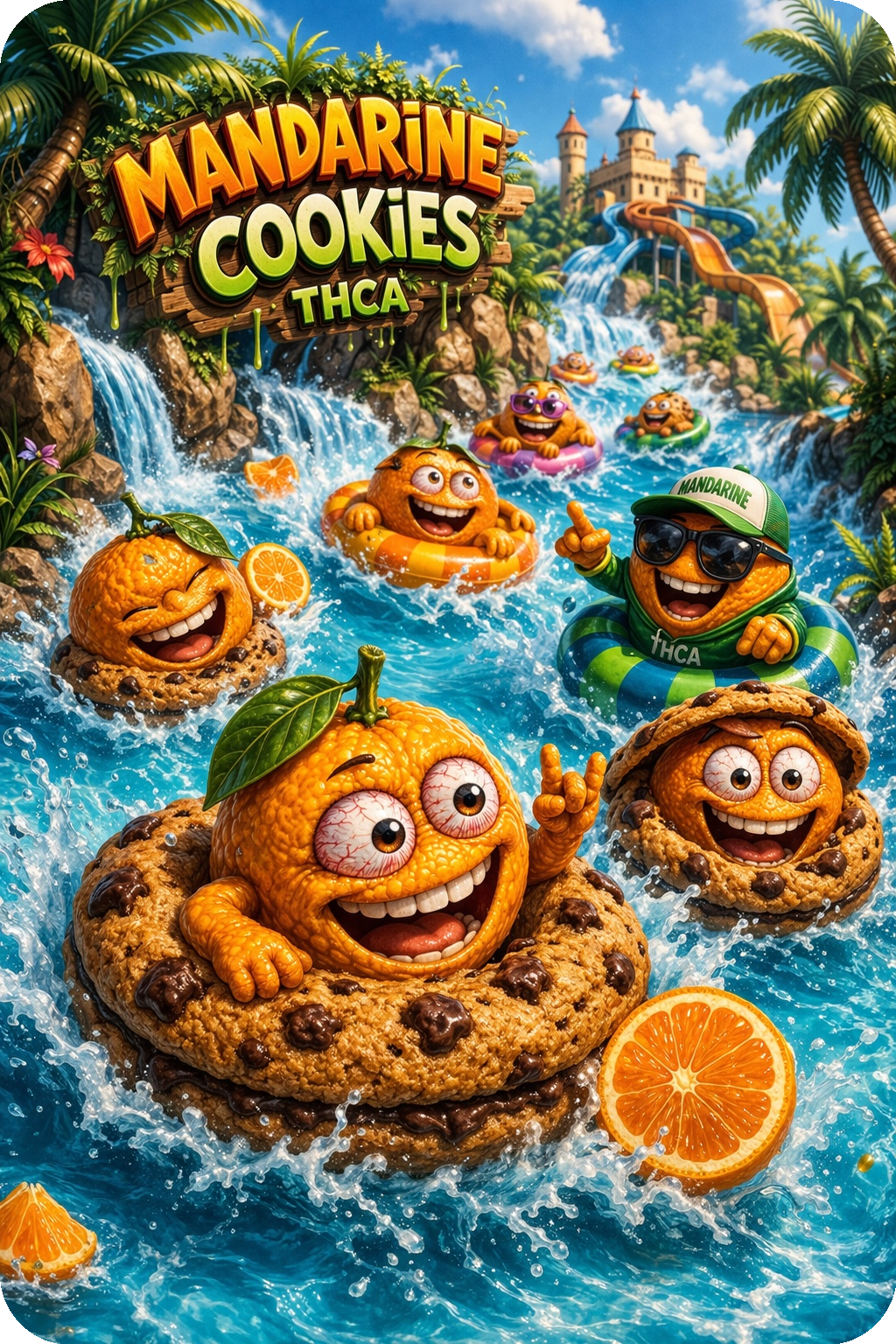 MANDARINE COOKIES FLEURS THCA PREMIUM AAAA+
