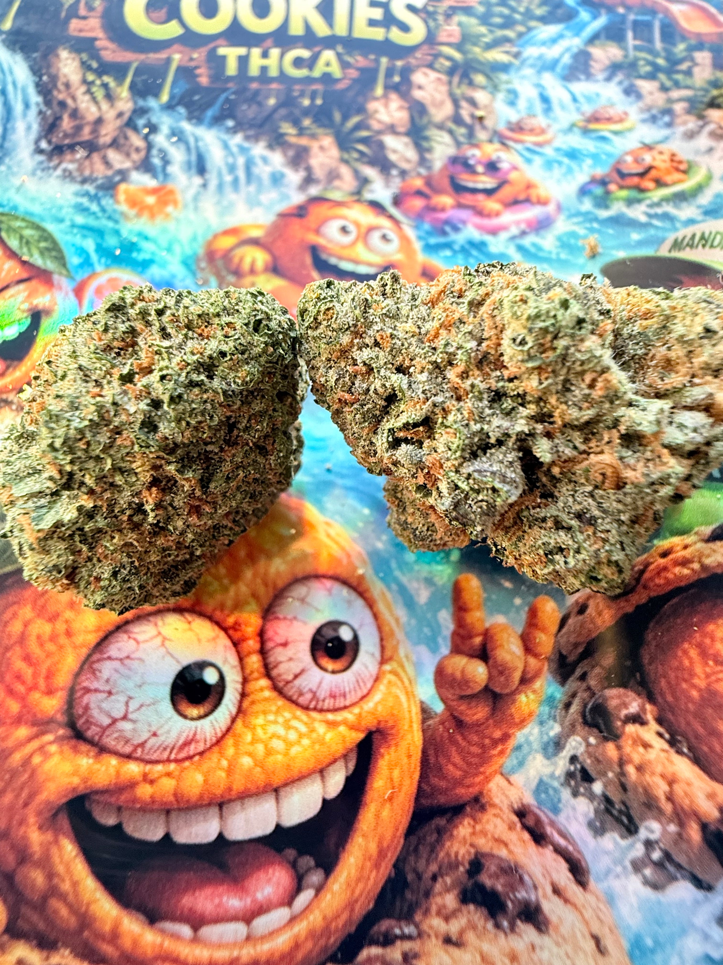 MANDARINE COOKIES FLEURS THCA PREMIUM AAAA+