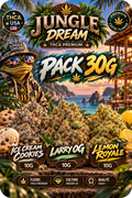 Pack 30G Fleurs THCA Premium AAAA+ Larry OG  / Lemon Royale / I.C.C