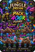 PACK 40G FLEURS THCA PREMIUM AAAA+