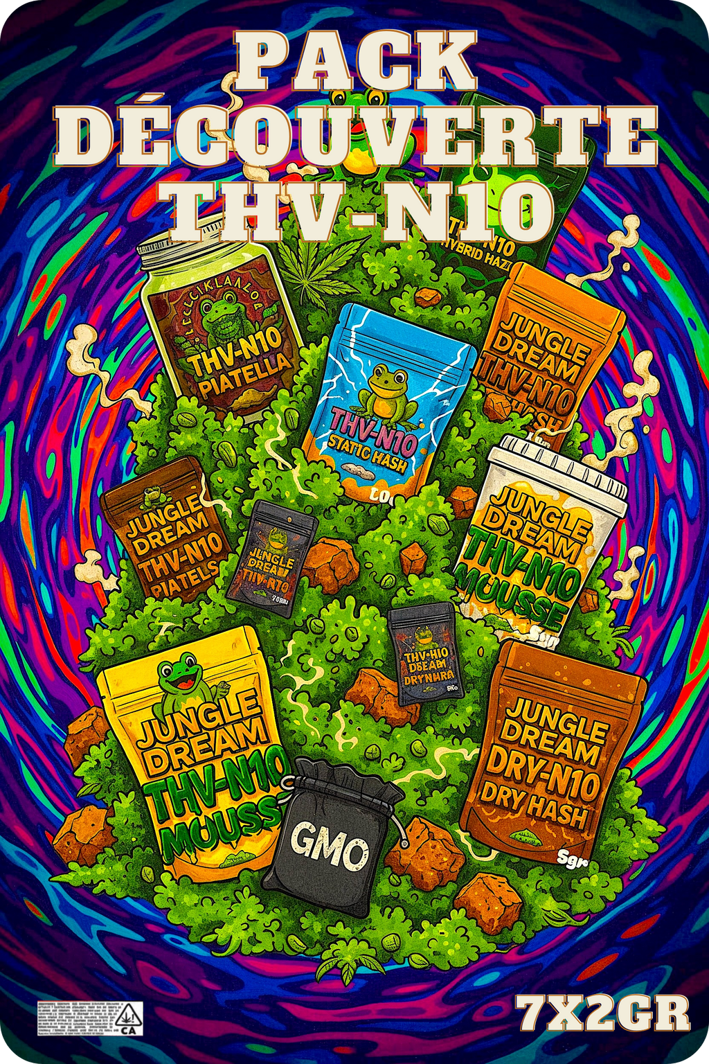 PACK DECOUVERTE THV-N10 14gr