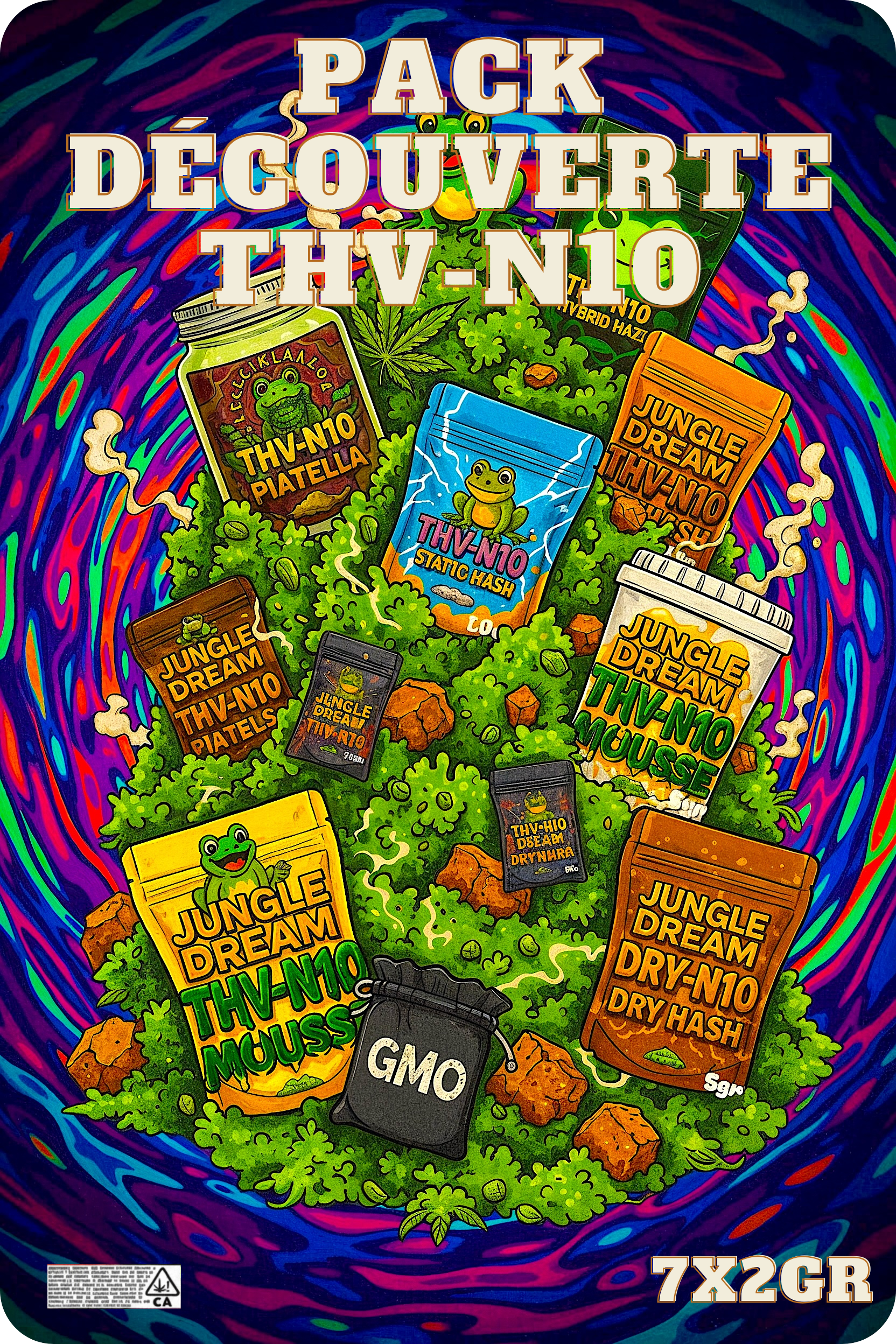 PACK DECOUVERTE THV-N10 14gr