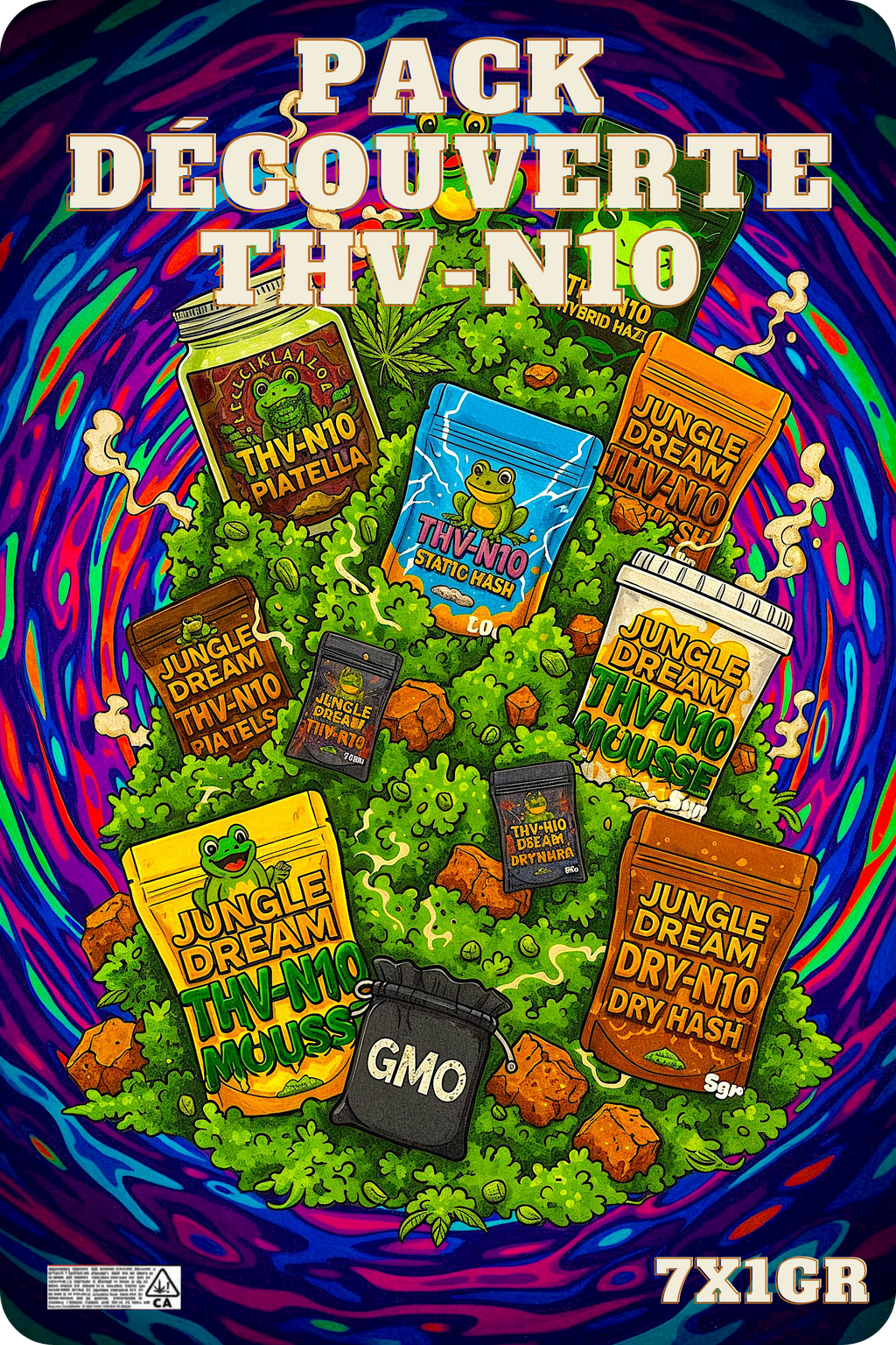 PACK DECOUVERTE THV-N10 7gr