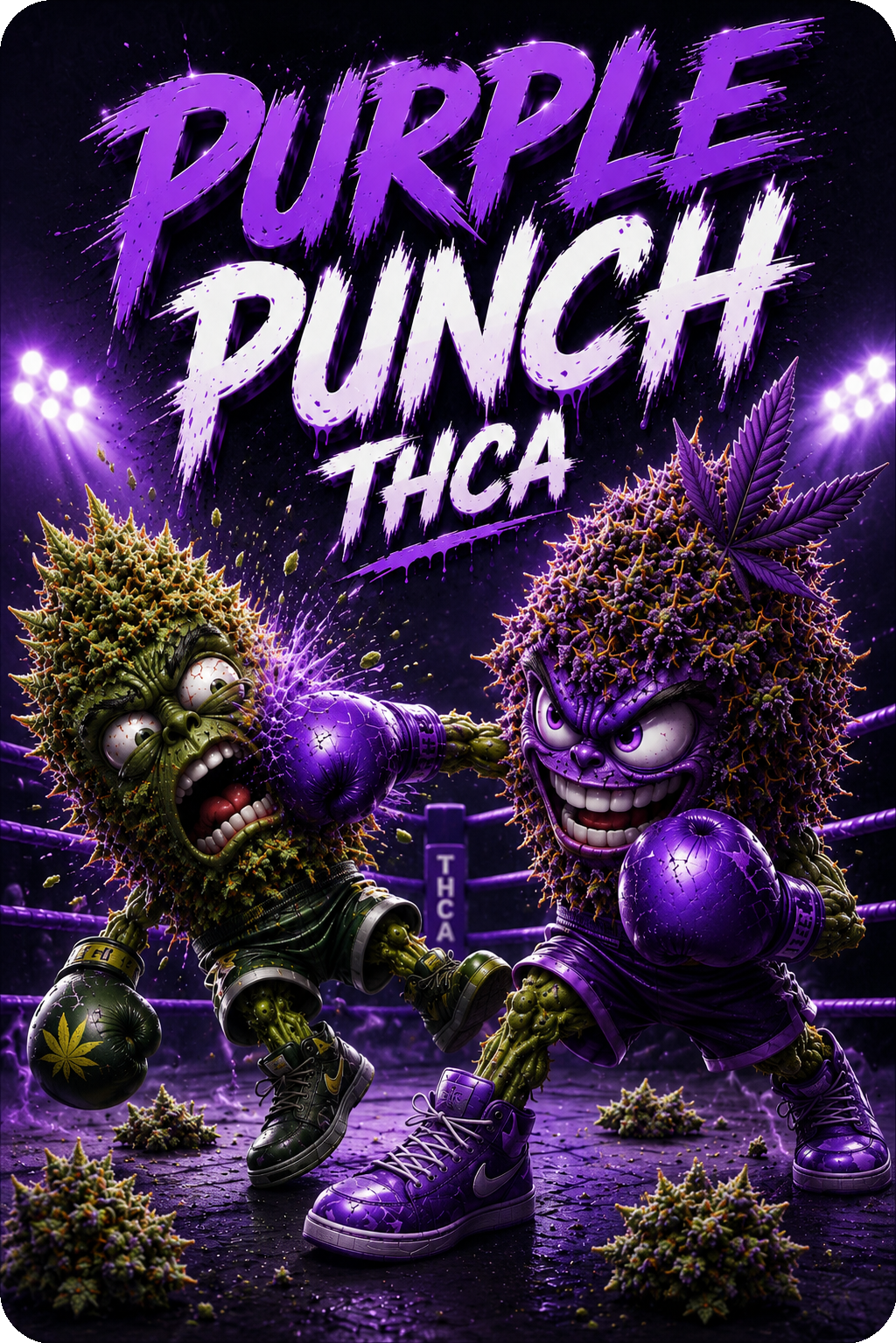 PURPLE PUNCH FLEURS THCA PREMIUM AAAA+