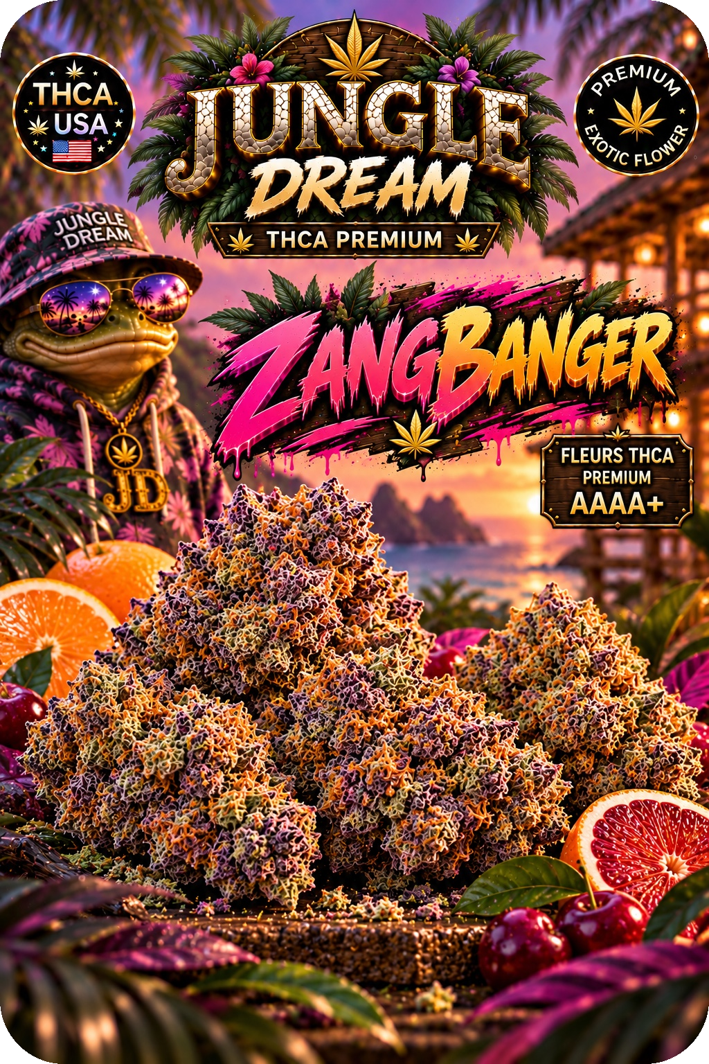ZangBanger Fleurs THCA Premium AAAA+