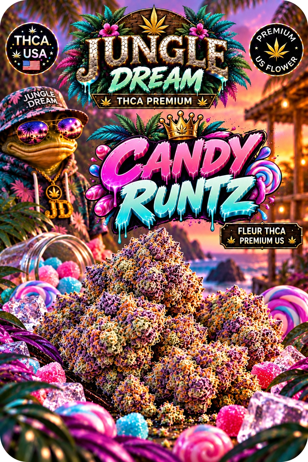 CANDY RUNTZ – FLEURS THCA PREMIUM AAAA+