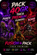 FUSION PACK 40G THCA PREMIUM AAAA+