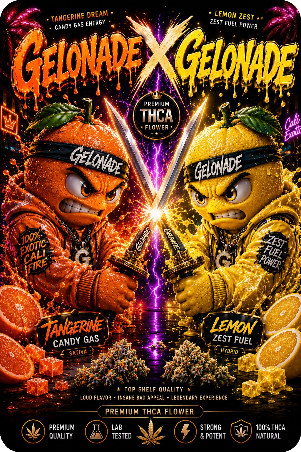 GELONADE X GELONADE FELURS THCA PREMIUM AAAA+