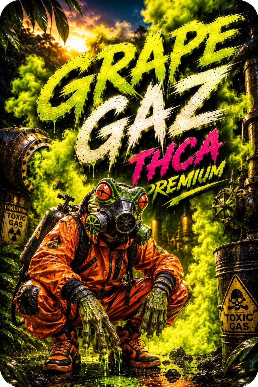 GRAPE GAZ FLEURS THCA PREMIUM AAAA+