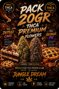 PACK 20G DELICIOUS PREMIUM THCA AAAA+